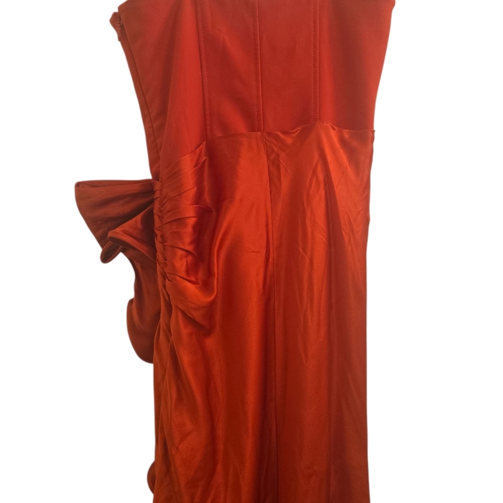 Cinq a Sept Drina Sleeveless Gown In Red Size 0 - Picture 10 of 15